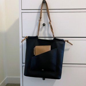 Naturalizer Black Tote Bag & Wallet